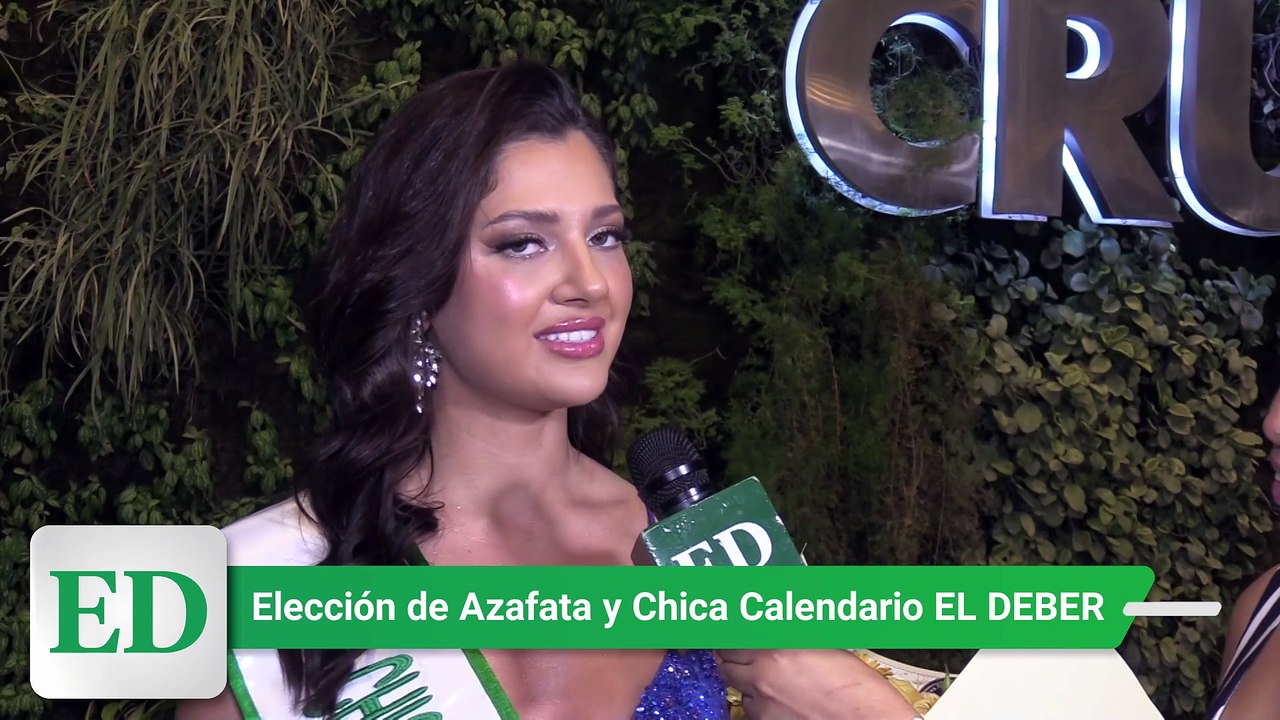 Elección de Azafata EL DEBER 2024 y Chica Calendario EL DEBER 2025.