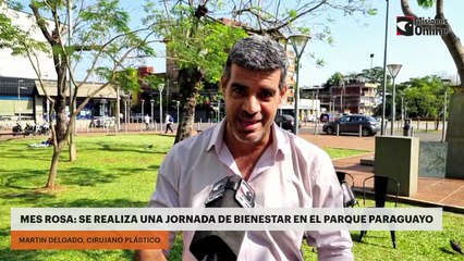 Mes Rosa | Se realiza una jornada de bienestar en el Parque Paraguayo de Posadas