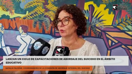 LANZAN UN CICLO DE CAPACITACIONES DE ABORDAJE DEL SUICIDIO EN EL ÁMBITO EDUCATIVO