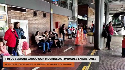 FIN DE SEMANA LARGO CON MUCHAS ACTIVIDADES EN MISIONES