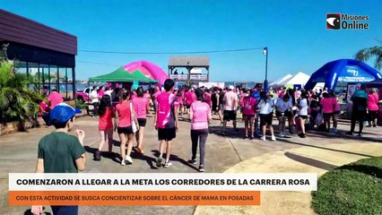 Con gran convocatoria se realiza la Carrera Rosa 2024 en Posadas