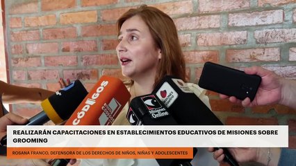 REALIZARÁN CAPACITACIONES EN ESTABLECIMIENTOS EDUCATIVOS DE MISIONES SOBRE GROOMING