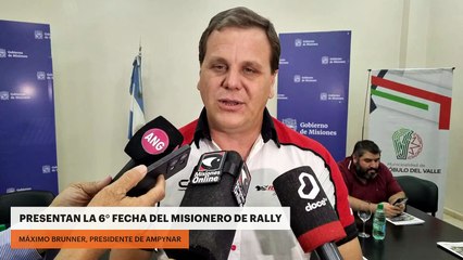 PRESENTAN LA 6° FECHA DEL MISIONERO DE RALLY