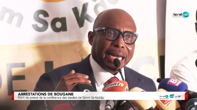 Direct: Point de Presse de la Conférence des Leaders de Sàmm Sa Kaddu sur l'Arrestation de Bougane