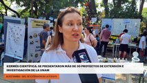 KERMÉS CIENTÍFICA: SE PRESENTARON MÁS DE 30 PROYECTOS DE EXTENSIÓN E INVESTIGACIÓN DE LA UNAM