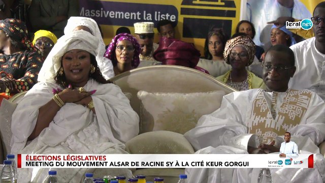 DIRECT CITÉ KEUR GORGUI : Meeting du mouvement ALSAR de Racine Sy