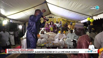 DIRECT CITÉ KEUR GORGUI :   Meeting du mouvement ALSAR  de Racine Sy