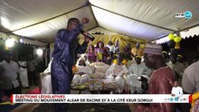 DIRECT CITÉ KEUR GORGUI :   Meeting du mouvement ALSAR  de Racine Sy