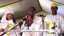 []DIRECT CITÉ KEUR GORGUI : Meeting du mouvement ALSAR  de Racine Sy