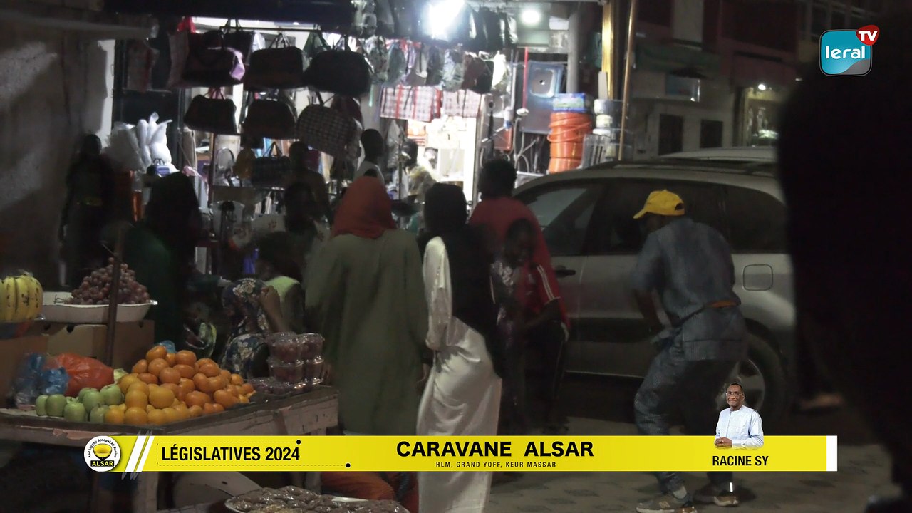 []DIRECT  : Suivez la caravane de Racine Sy - Etapes HLM, GRAND YOFF,KEUR MASSAR......