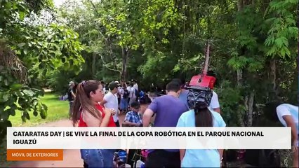 Cataratas Day | Se vive la final de la Copa Robótica en el Parque Nacional Iguazú