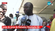 EN DIRECT: LEVEE DU CORPS MAMADOU MOUSTAPHA BA