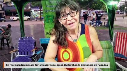 Se realiza la Kermes de Turismo Agroecológico Cultural en la Costanera de Posadas