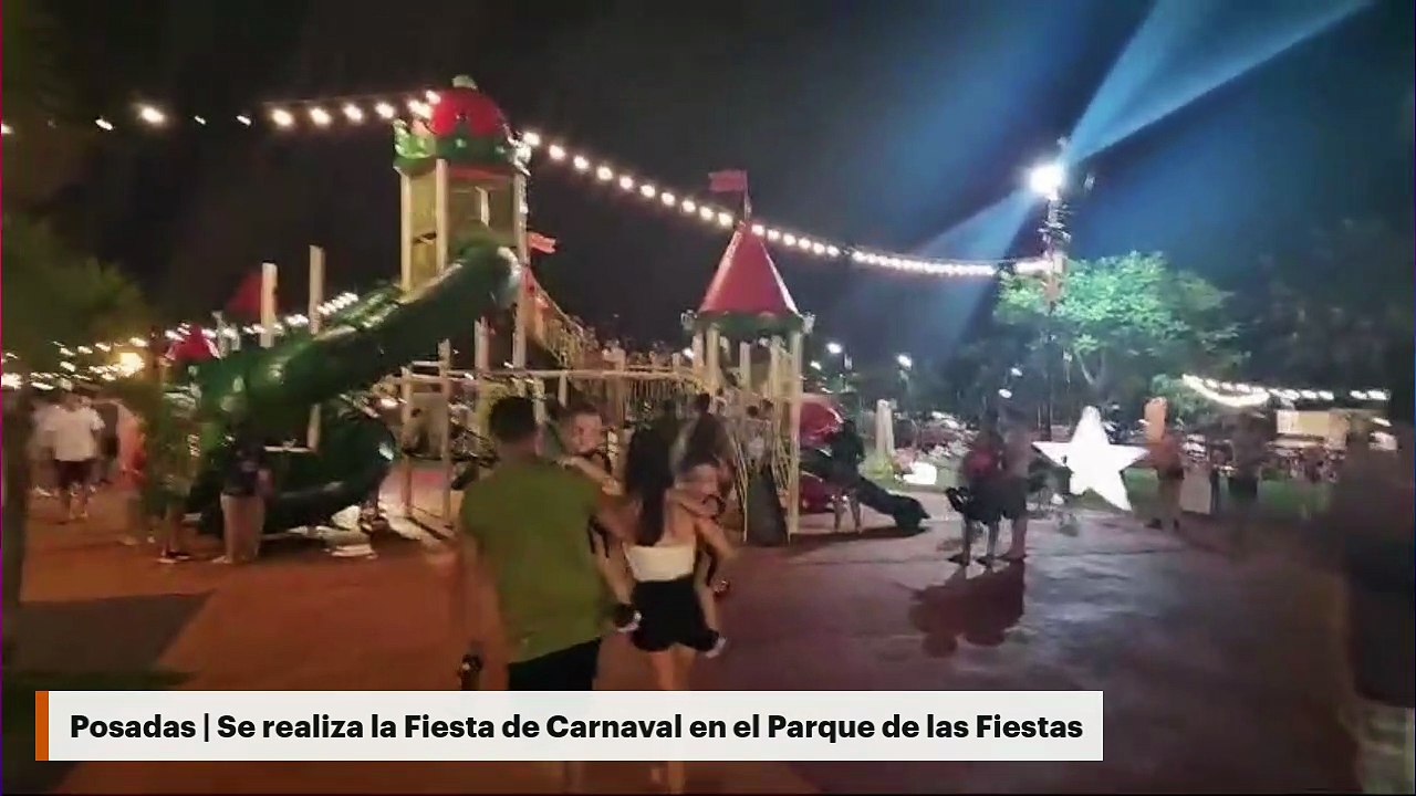 Posadas | Se realiza la Fiesta de Carnaval en el Parque de las Fiestas