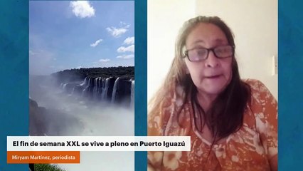 El fin de semana XXL se vive a pleno en Puerto Iguazú