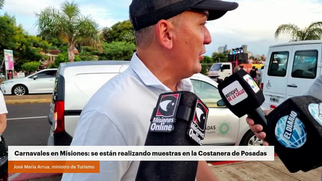 Carnavales en Misiones: se están realizando muestras en la Costanera de Posadas