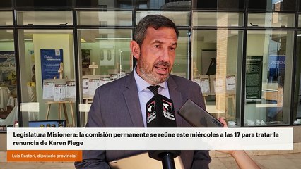 Legislatura Misionera: la comisión se reúne a las 17 para tratar la renuncia de Karen Fiege