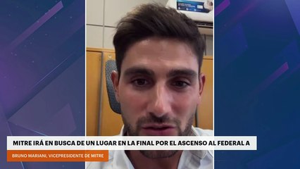 MITRE IRÁ EN BUSCA DE UN LUGAR EN LA FINAL POR EL ASCENSO AL FEDERAL A