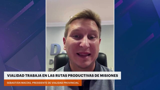 VIALIDAD TRABAJA EN LAS RUTAS PRODUCTIVAS DE MISIONES