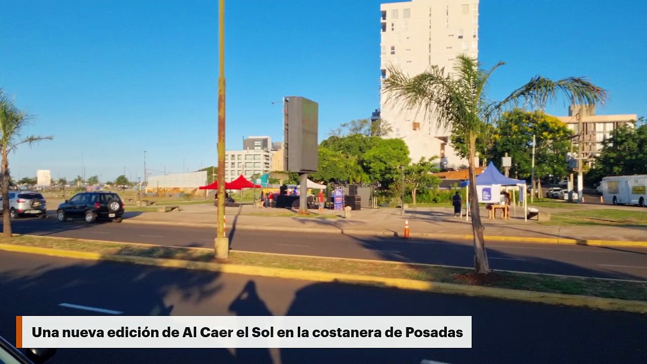 Una nueva edición de Al Caer el Sol en la costanera de Posadas