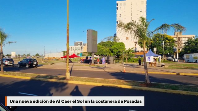 Una nueva edición de Al Caer el Sol en la costanera de Posadas