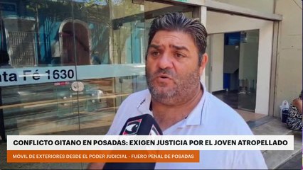 CONFLICTO GITANO EN POSADAS: EXIGEN JUSTICIA POR EL JOVEN ATROPELLADO