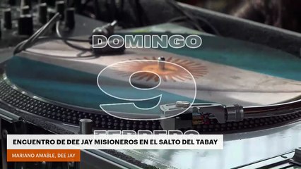 Encuentro de Dee Jay misioneros en el Salto del Tabay