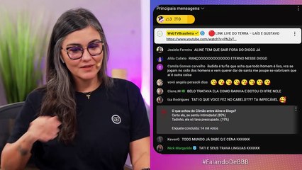 🔴BBB25: CLIMÃO! Aline se sente intimidada, chama atenção de Diogo na frente de todos e clima pesa