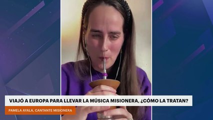 VIAJÓ A EUROPA PARA LLEVAR LA MÚSICA MISIONERA, ¿CÓMO LA TRATAN?