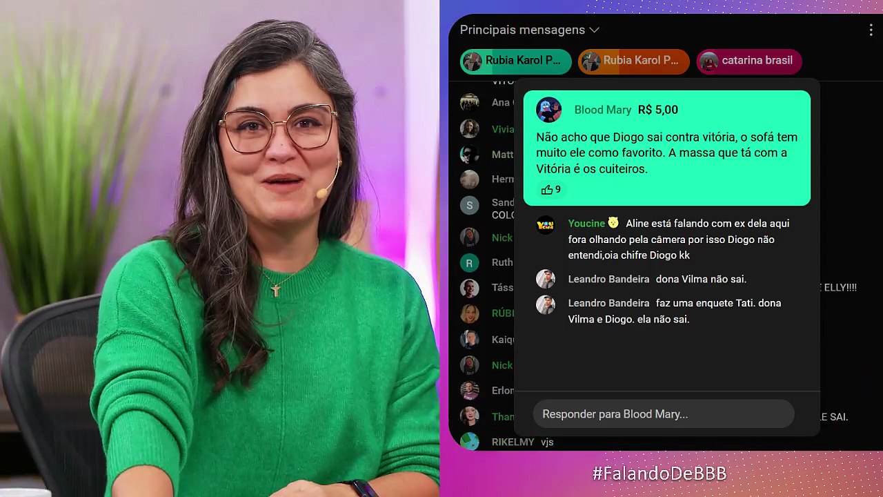 🔴BBB25: Diogo atende ao Big Fone, vai pro Pare...
