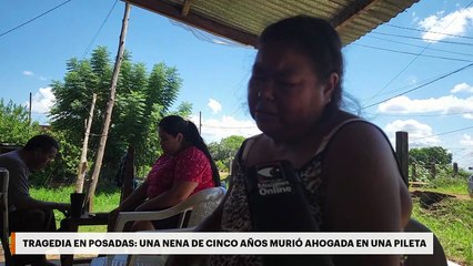 Tragedia en Posadas: una nena de cinco años murió ahogada en una pileta