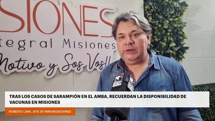 Tras los casos de sarampión en el AMBA, recuerdan la disponibilidad de vacunas en Misiones