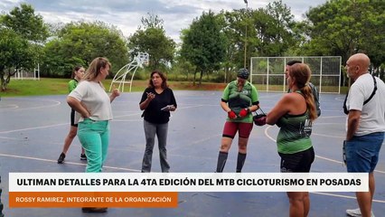 Ultiman detalles para la 4ta edición del MTB cicloturismo en Posadas