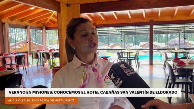 Verano en Misiones: conocemos Hotel Cabañas San Valentín de Eldorado