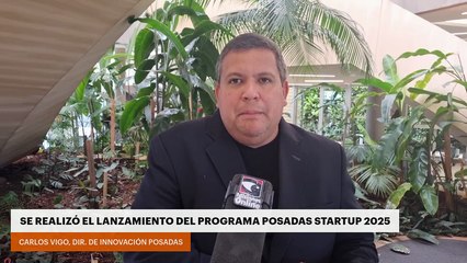 Se realizó el lanzamiento del programa Posadas Startup 2025
