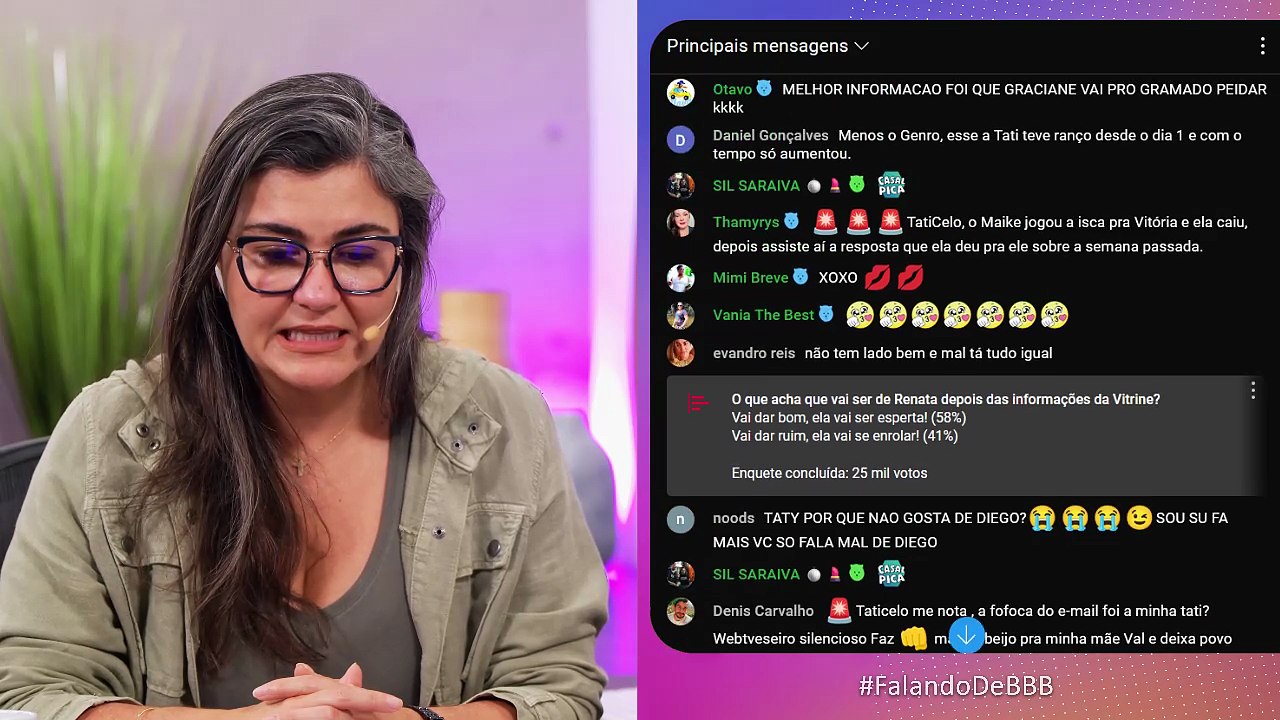 🔴BBB25: Genro vence o líder; Vitória tira ALine da prova e ela reage; Renata quase surta na vitrine