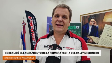 Se realizó el lanzamiento de la primera fecha del rally misionero