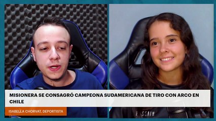 Misionera se consagró campeona sudamericana de Tiro con Arco en Chile