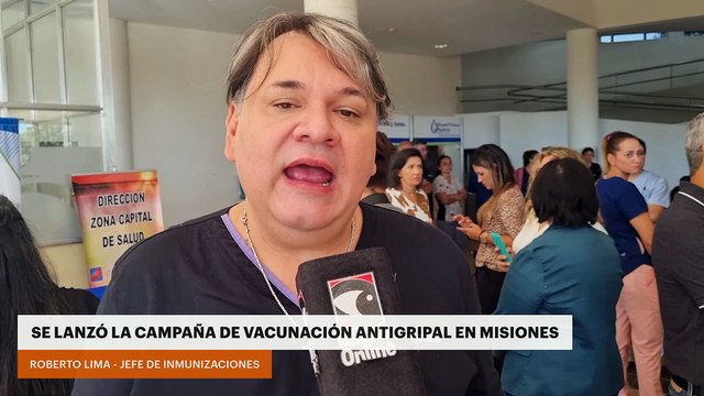 Se lanzó la campaña de vacunación antigripal en Misiones