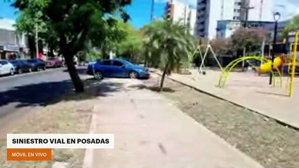 Siniestro vial en Posadas