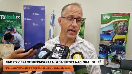 Campo Viera se prepara para la 34° Fiesta nacional del té