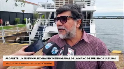 Algarete: un nuevo paseo náutico en Posadas de la mano de Turismo Cultural