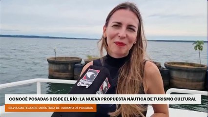 Conocé Posadas desde el río: la nueva propuesta náutica de turismo cultural