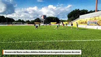 Crucero del Norte recibe a Atlético Rafaela con la urgencia de sumar de a tres