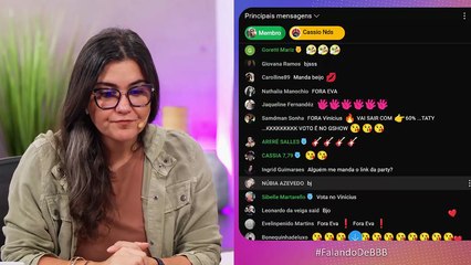 🔴BBB25 Enquetes: Fim de Eva?; Traidor? João Pedro diz que gosta mais de Vinicius do que do G3 e mais