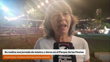 Se realiza una jornada de música y danza en el Parque de las Fiestas