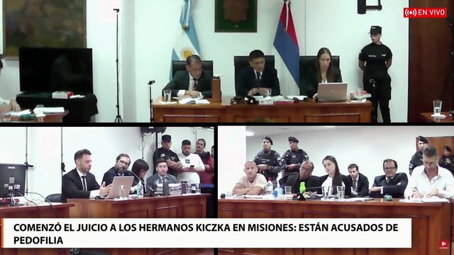 Comienza el juicio a los hermanos Kiczka en Misiones: están acusados de pedofilia