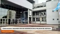 Caso Kiczka | Segundo día de audiencia en el Palacio de Justicia