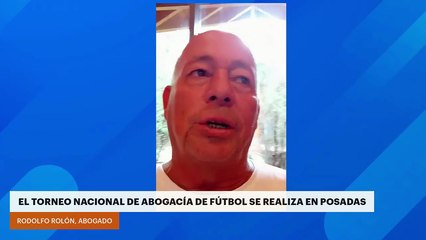 El torneo nacional de abogacía de fútbol se realiza en Posadas