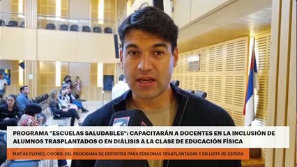 Programa "escuelas saludables": capacitarán a docentes en la inclusión de alumnos trasplantados o en diálisis a la clase de educación física